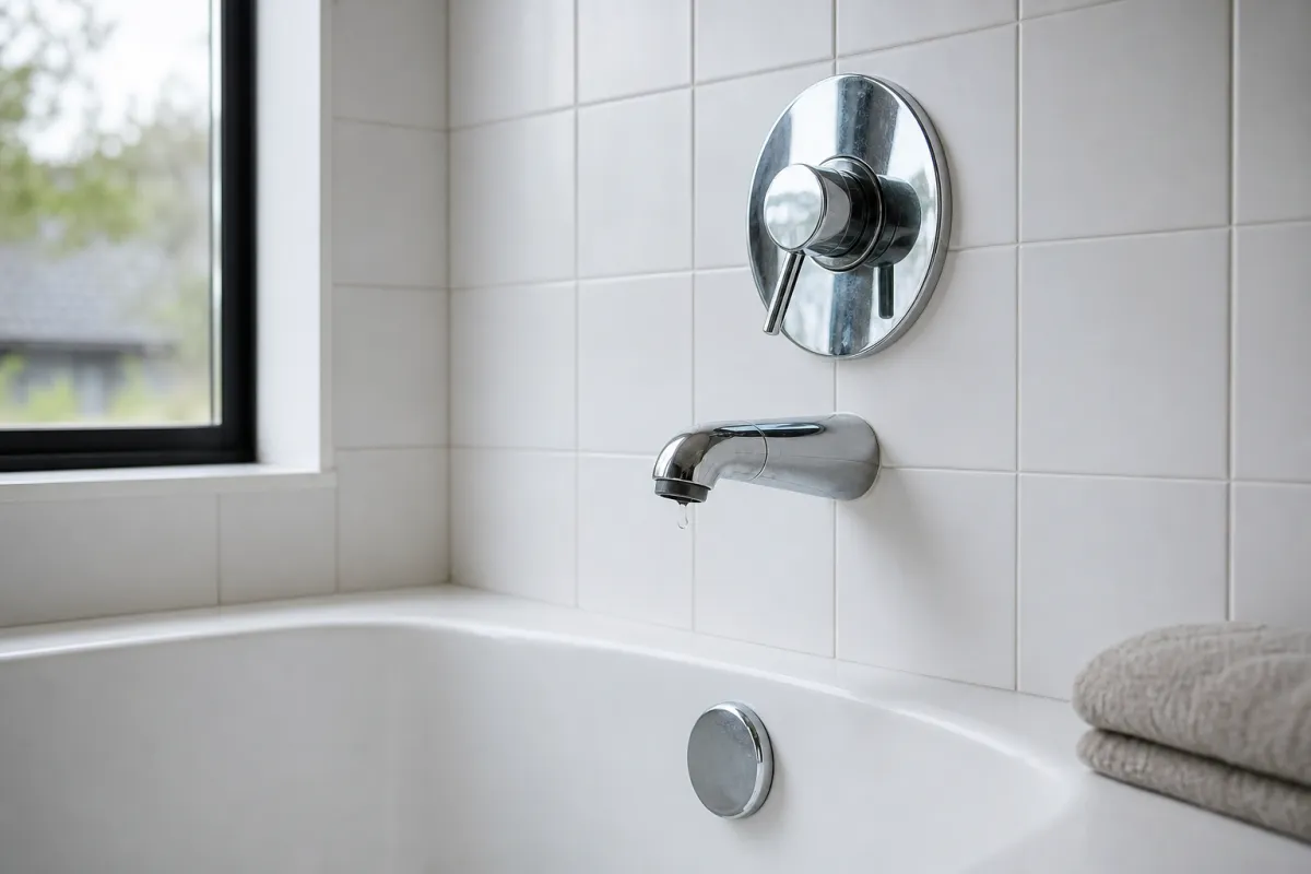 Bathtub Faucet Leaking in San Antonio: Hard Water Scale Causes and Fixes