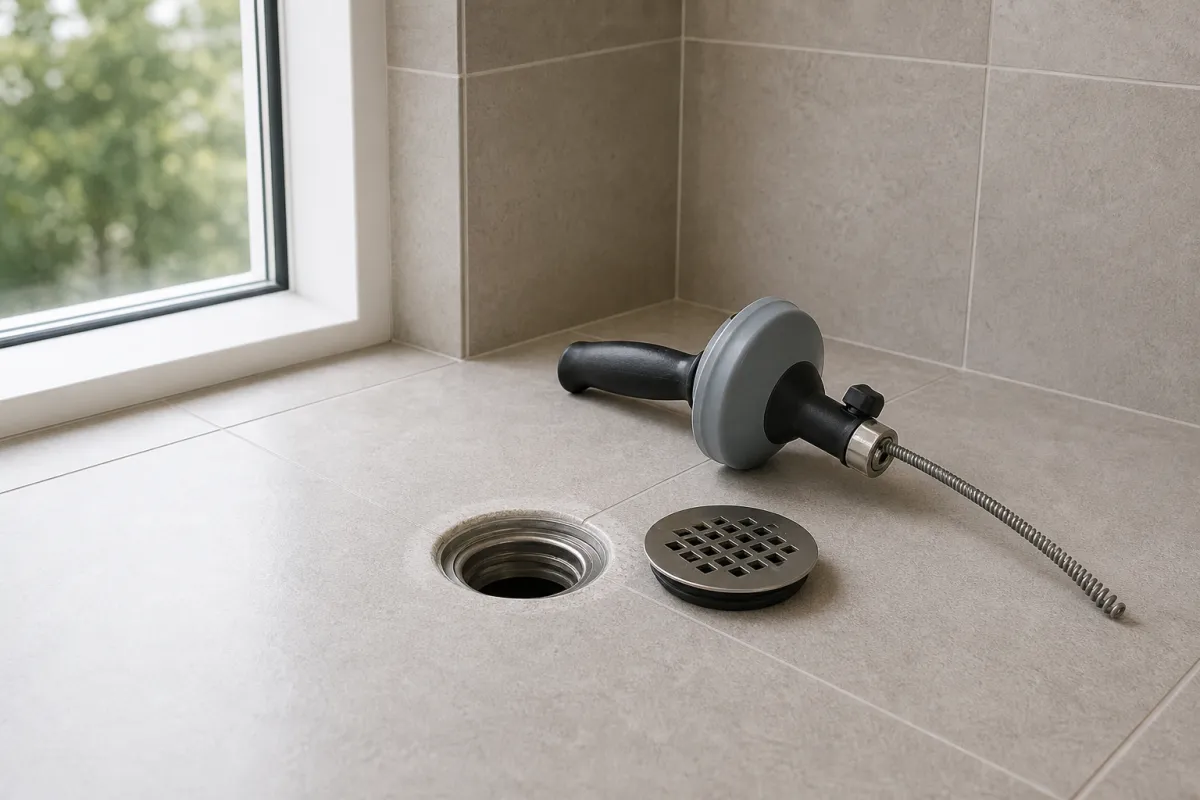 Best Way to Unclog a Shower Drain in San Antonio (Hard Water Scale Method)