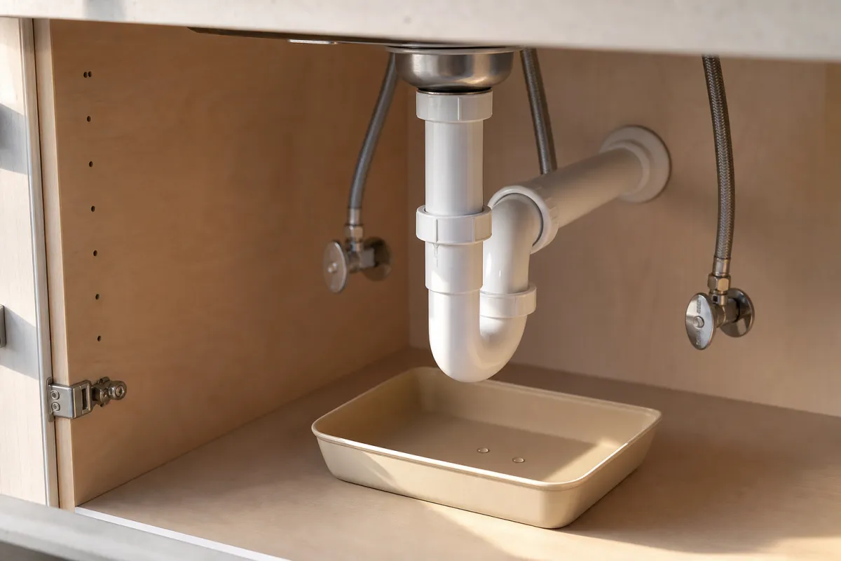 Leak Under Kitchen Sink in San Antonio: Hard Water Corrosion Causes and Fixes