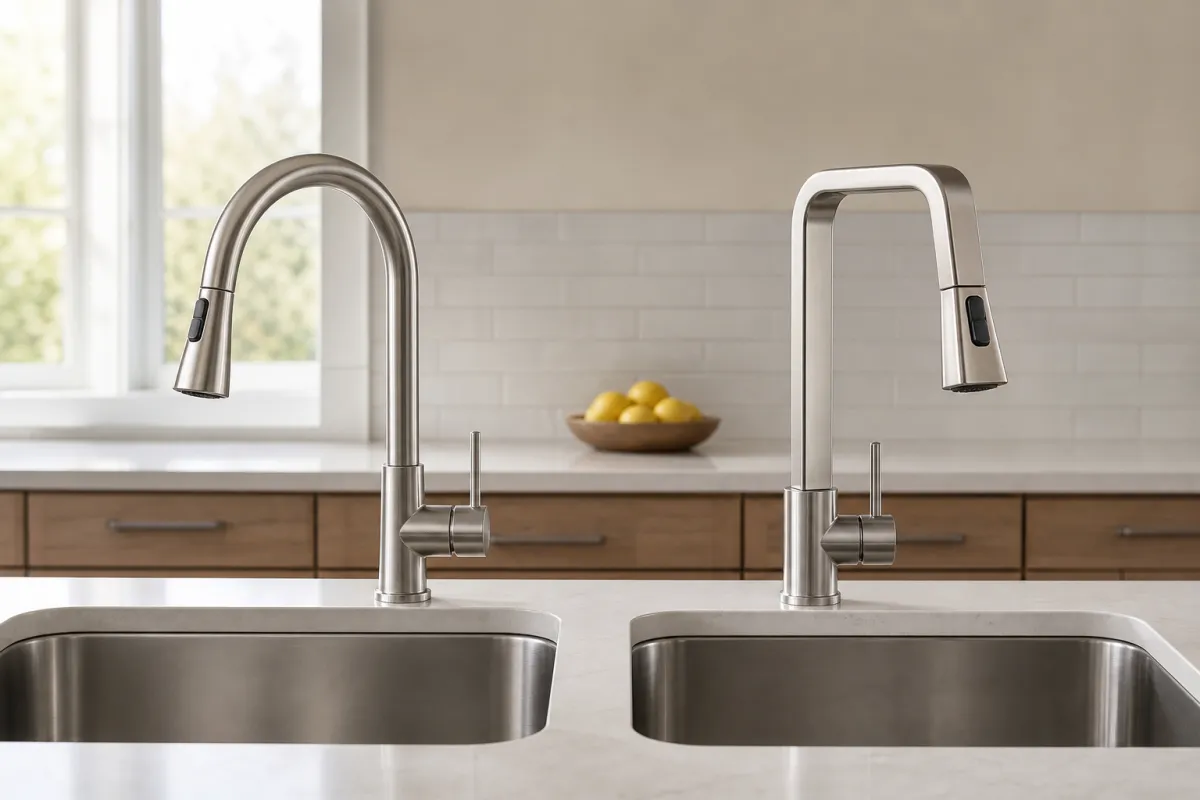Moen vs. Delta Kitchen Faucets: A Hard-Water Comparison